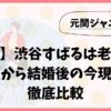 【画像】渋谷すばるは老けた？若い頃から結婚後の今現在まで徹底比較