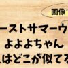 ファーストサマーウイカとよよよちゃんは似てる？画像で徹底検証！